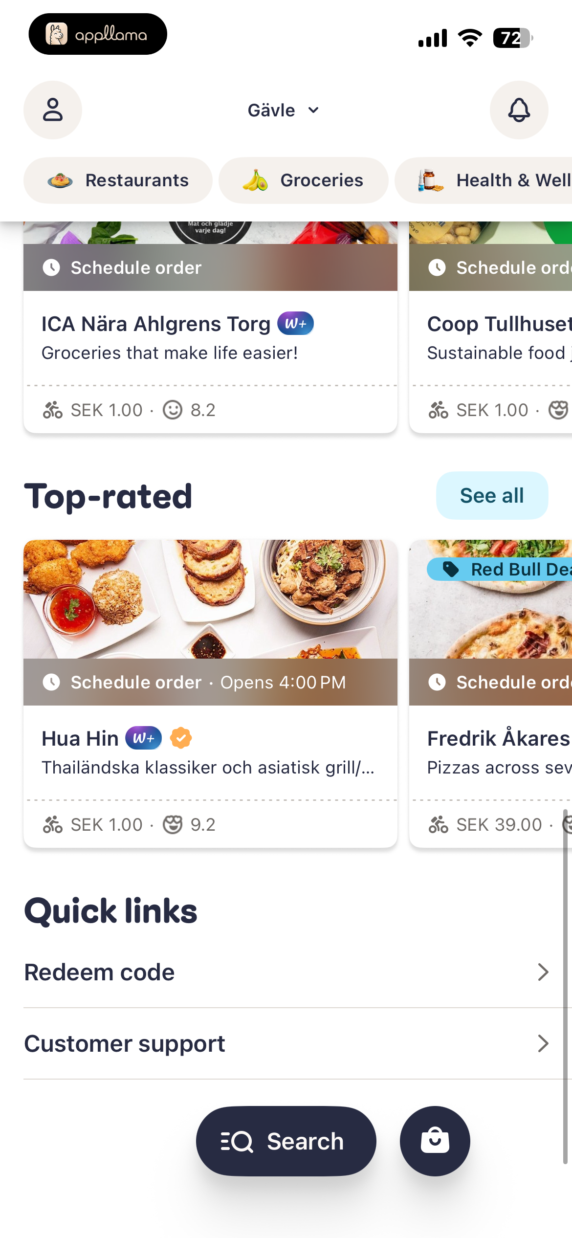 Home Discovery Feed