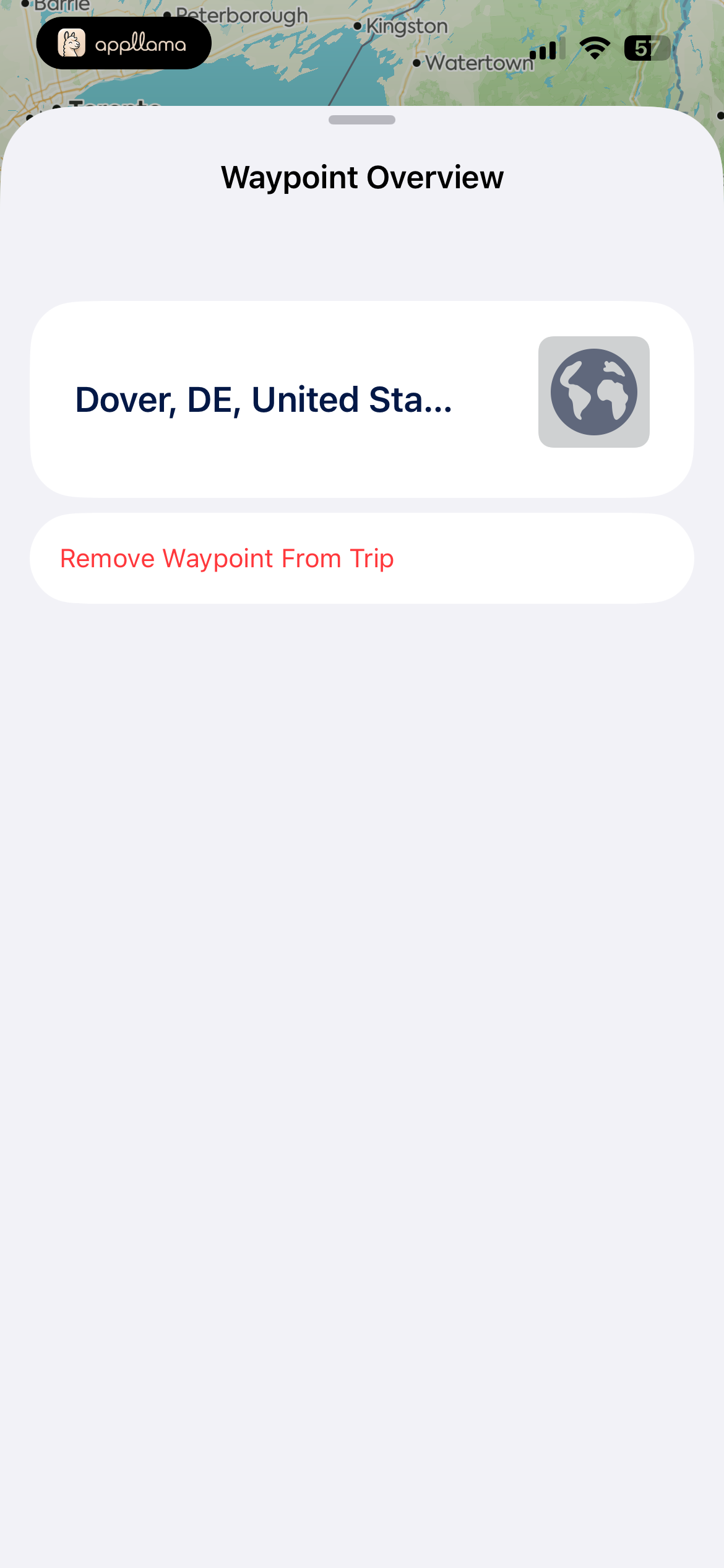 Waypoint Overview