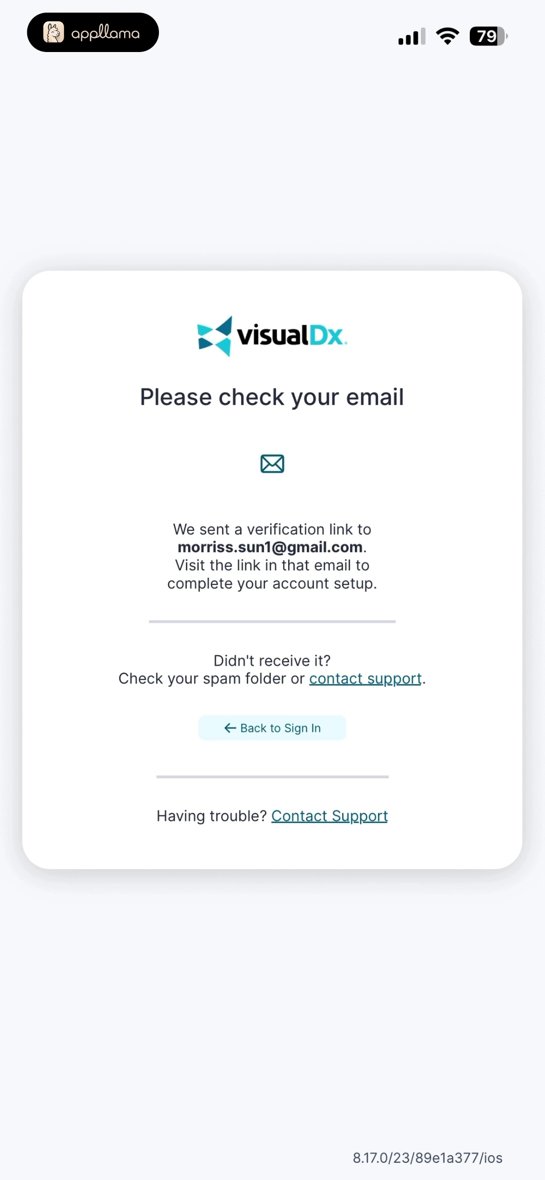 Email Verification