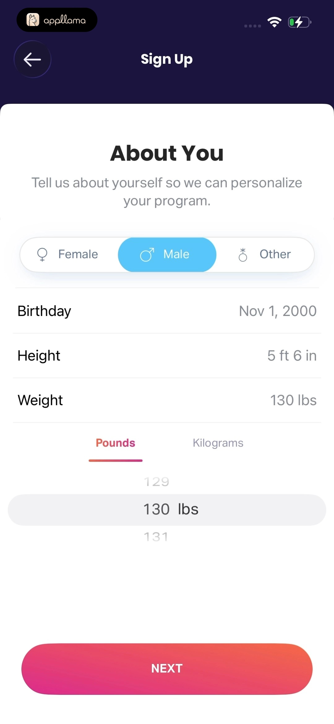 Personal Details