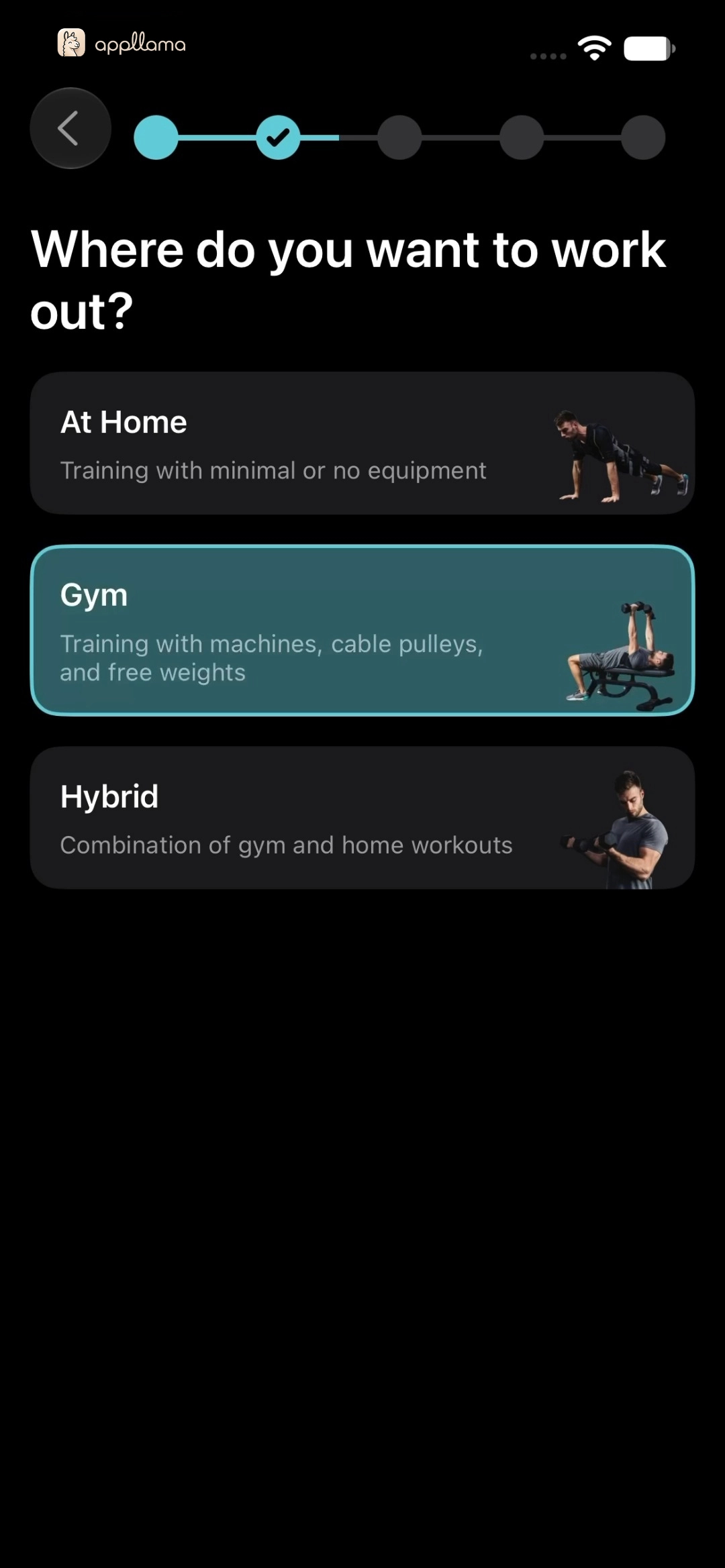 Workout Location