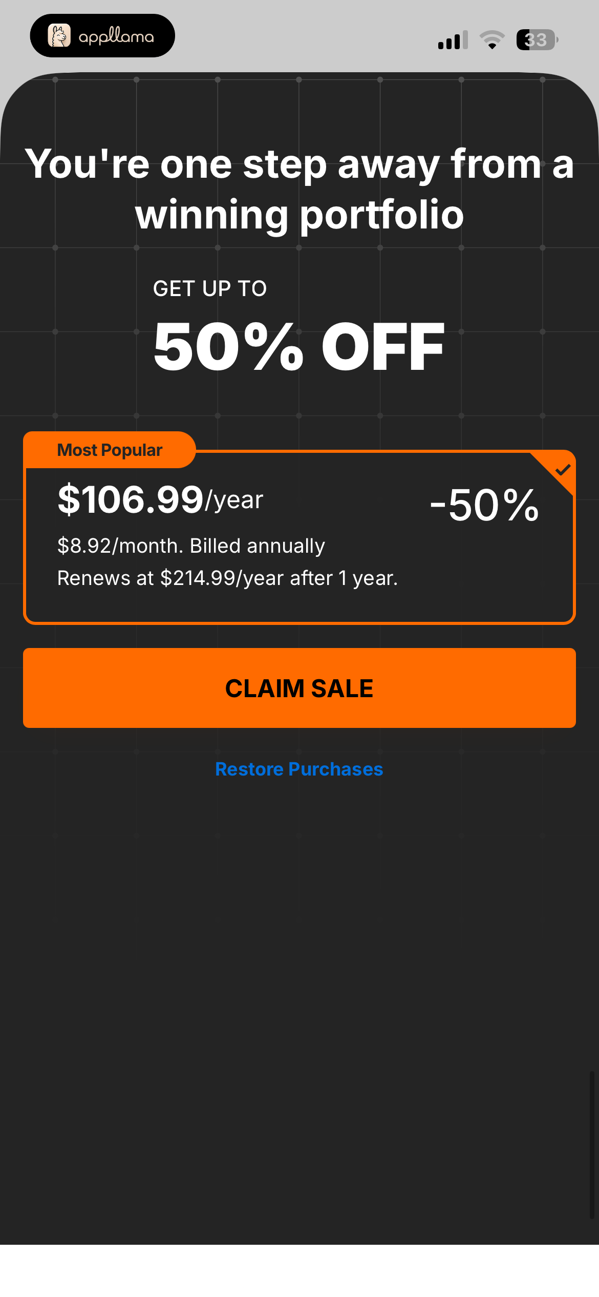 Subscription Offer