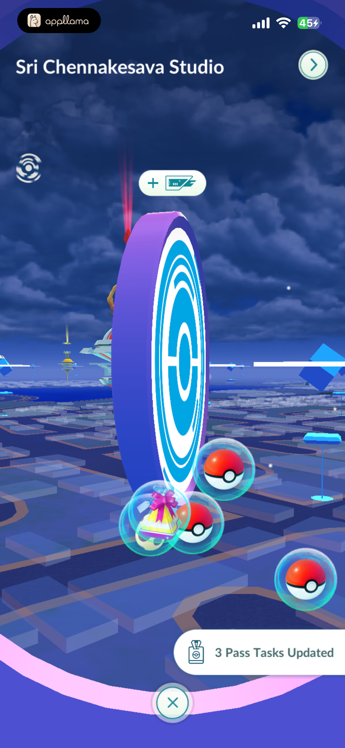 PokéStop Spin Rewards