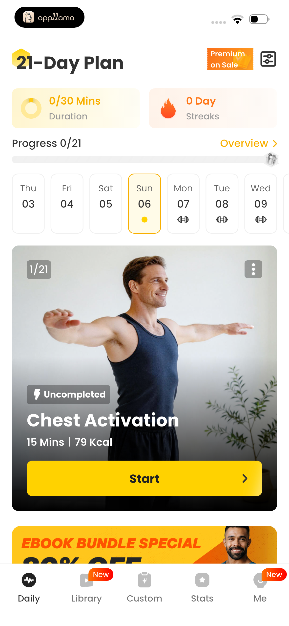 21-Day Plan Home