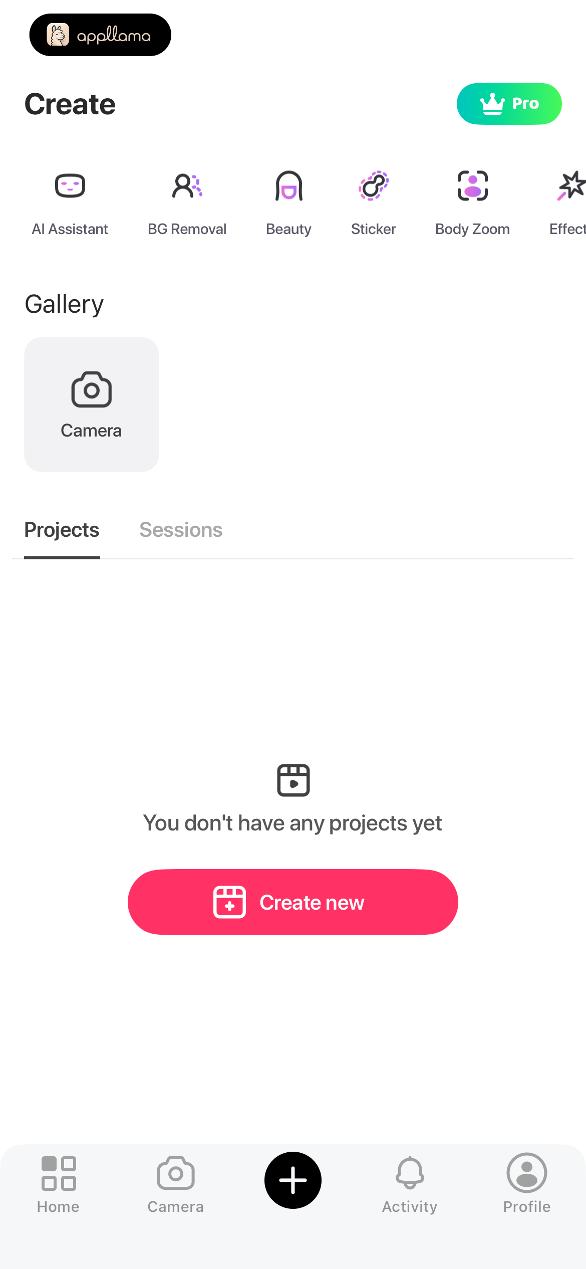 Create Projects
