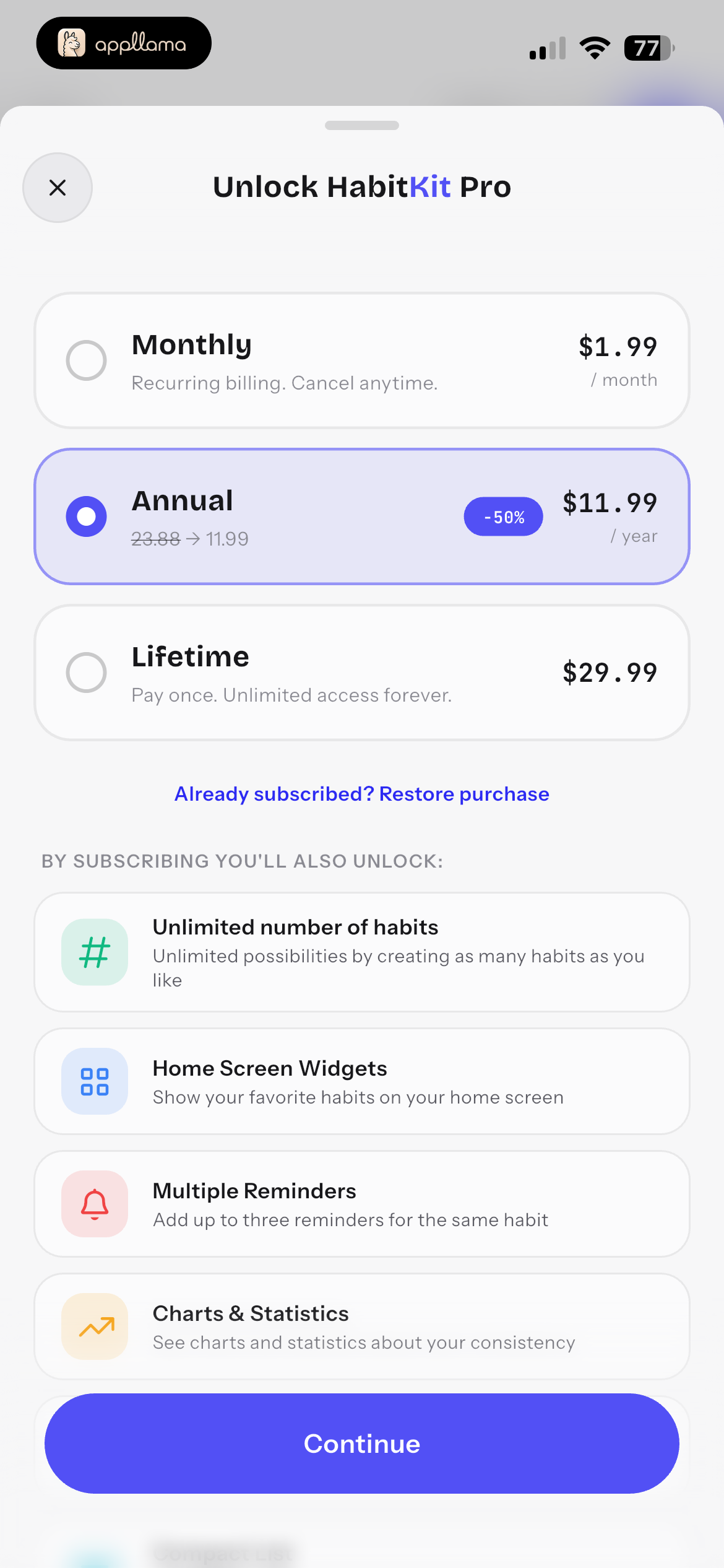 Subscription Offer