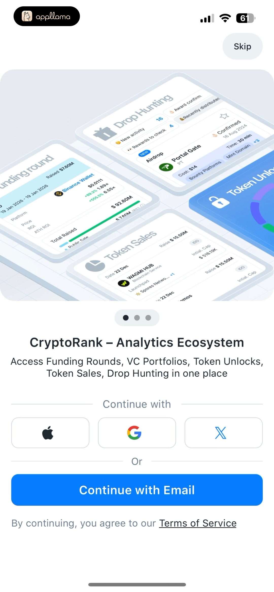 Onboarding Intro - Analytics