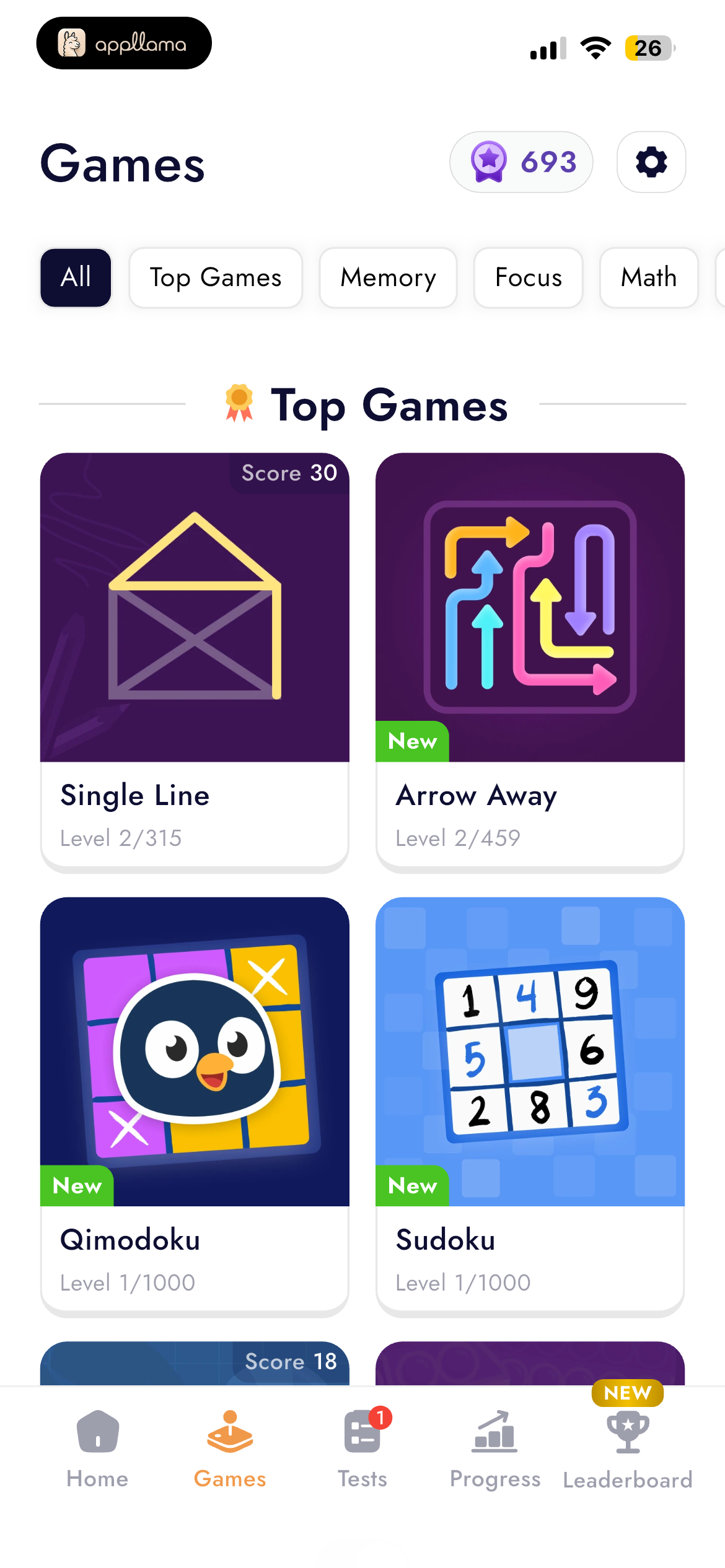 Games Catalog