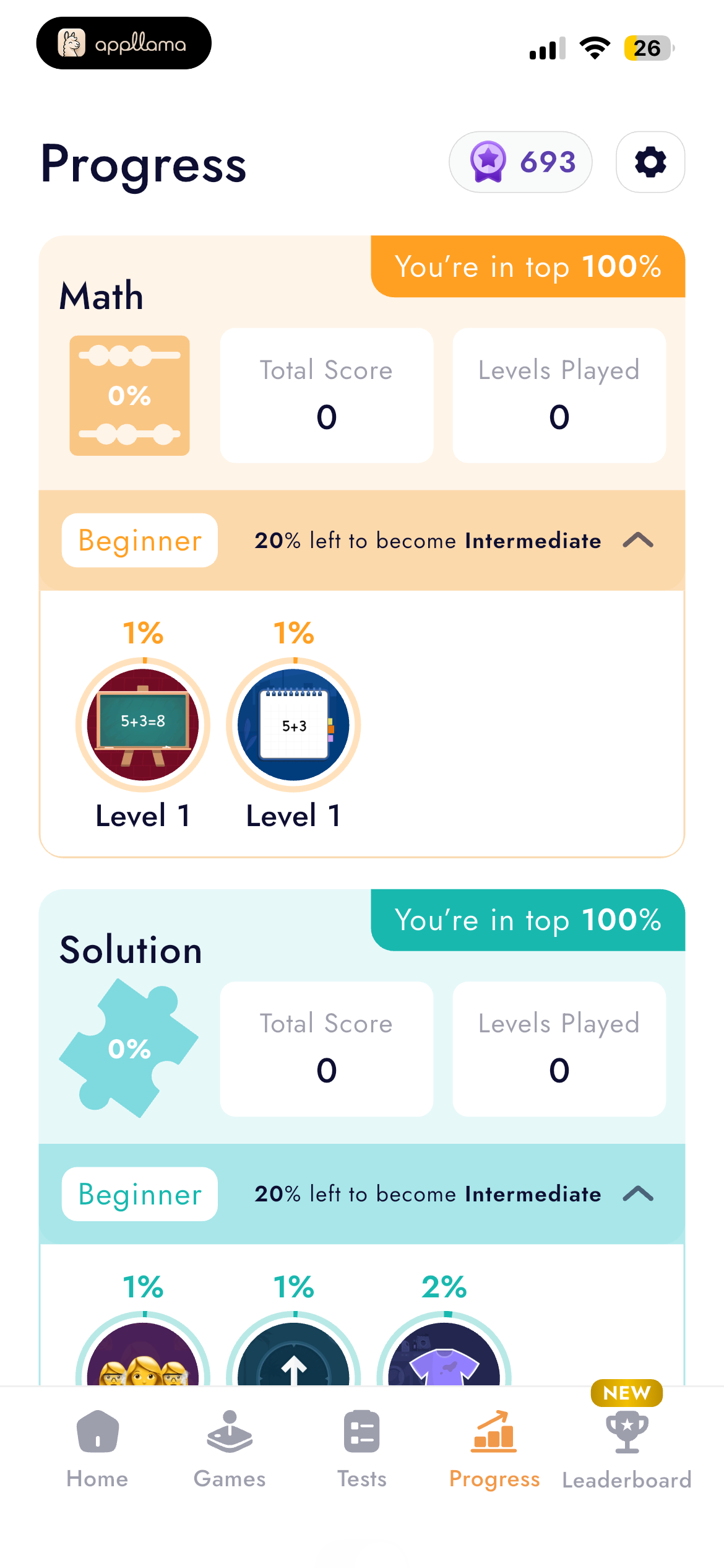 Progress Skills