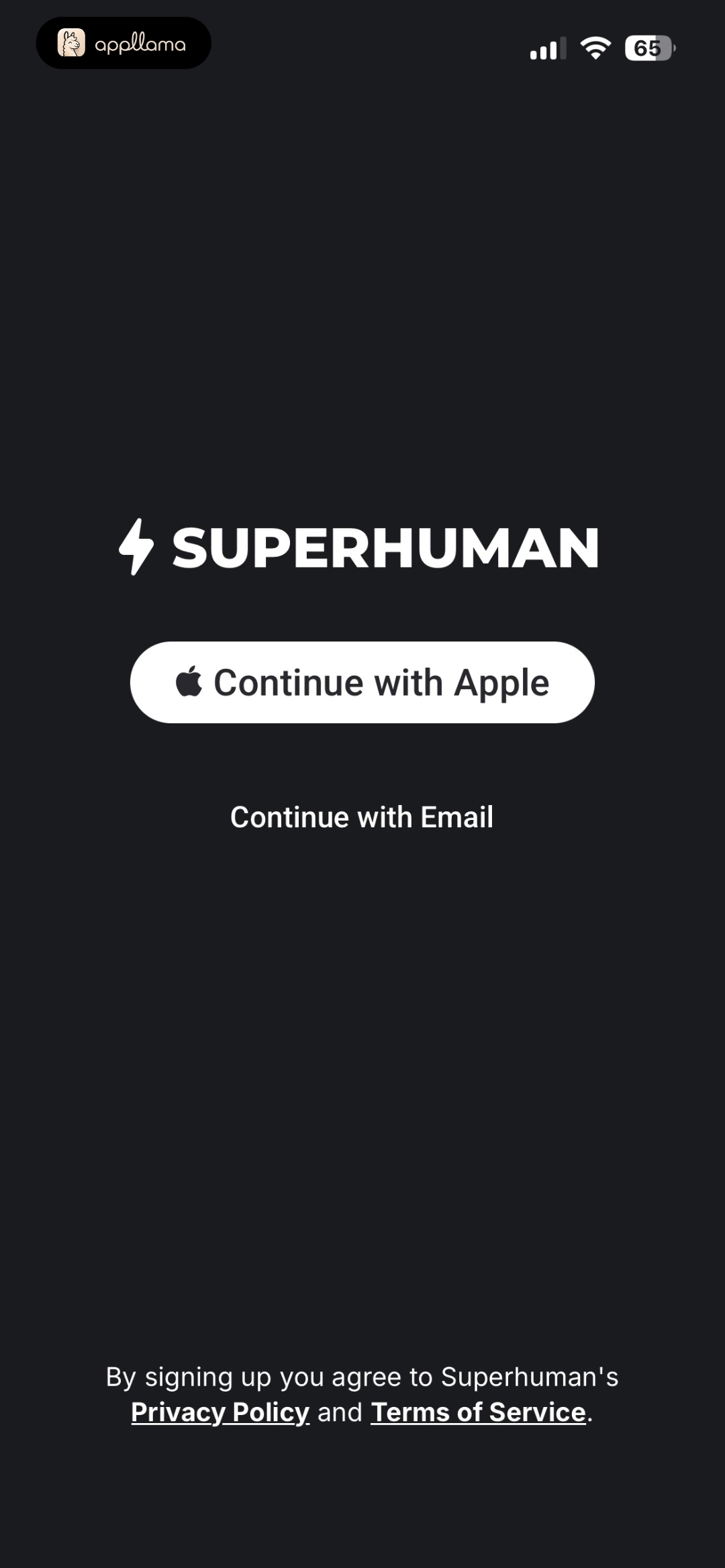 Authentication Welcome