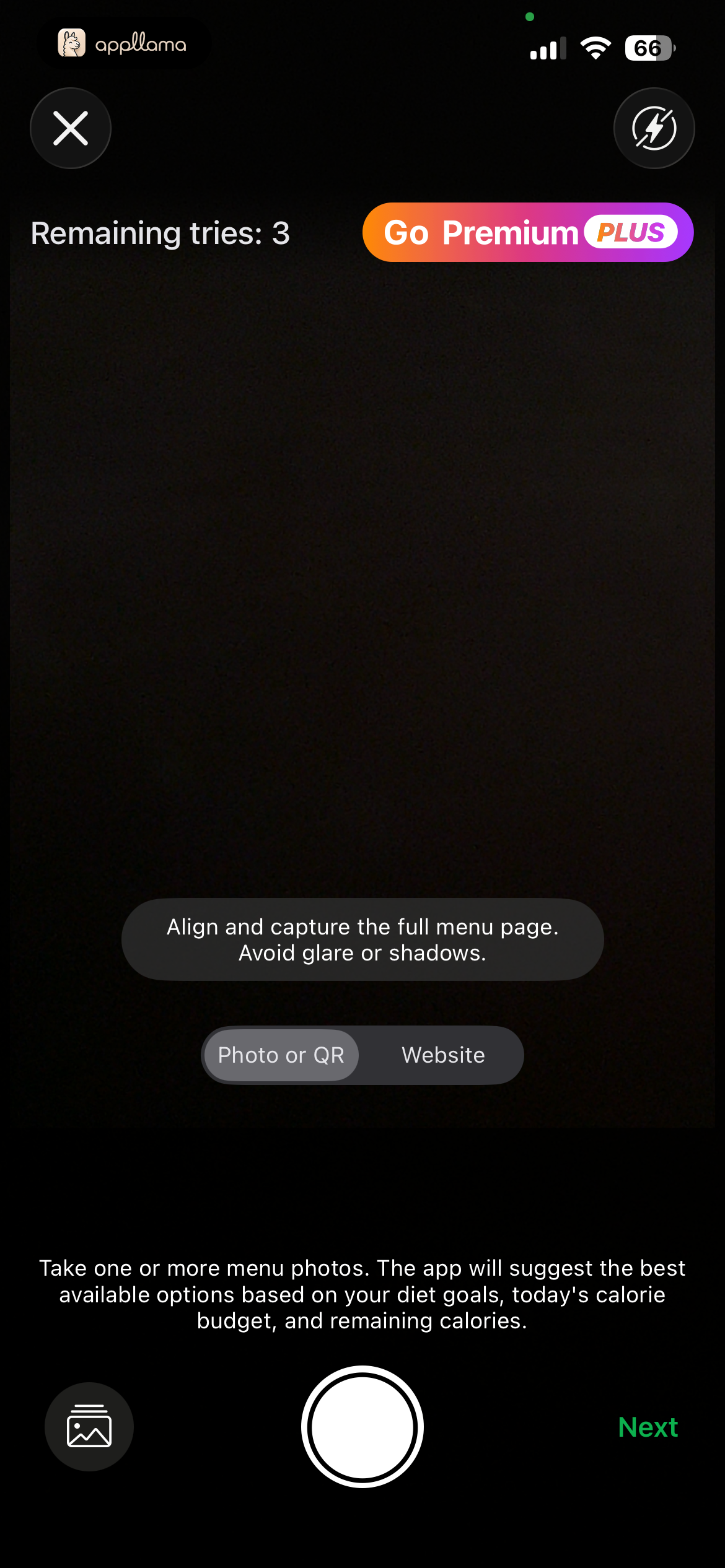 Barcode Scanner Camera