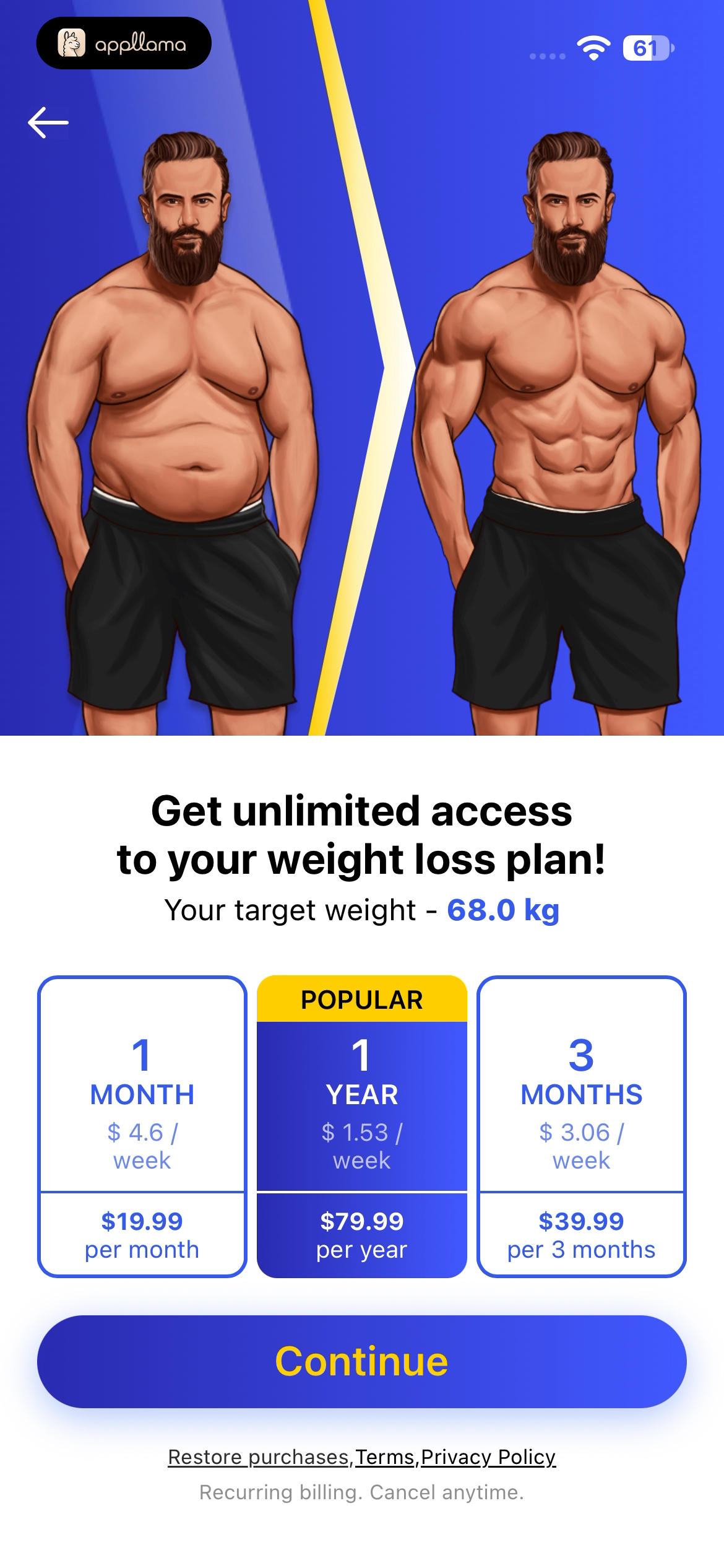 Subscription Paywall