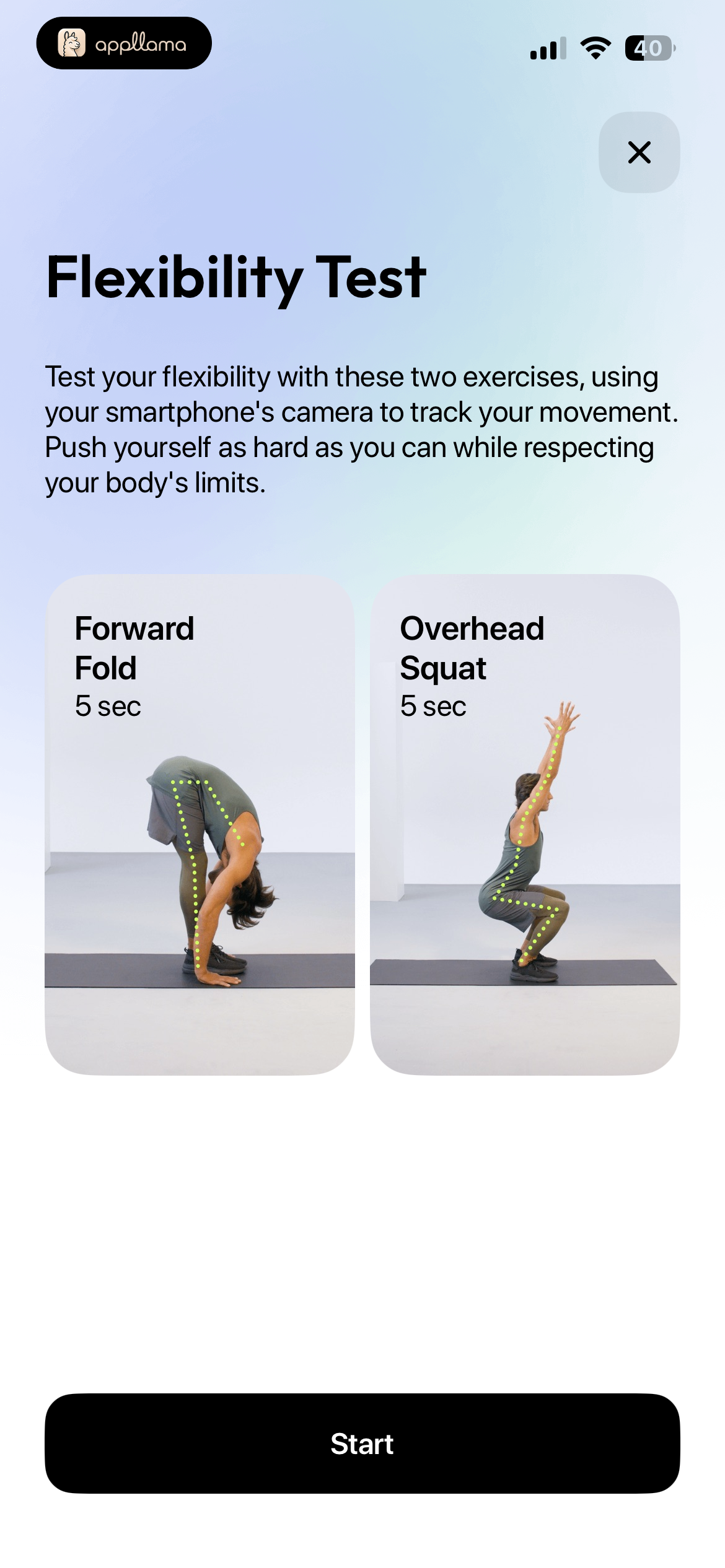 Flexibility Test Selection
