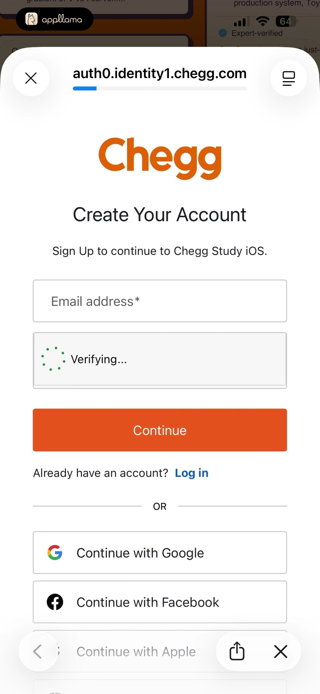 Create Account