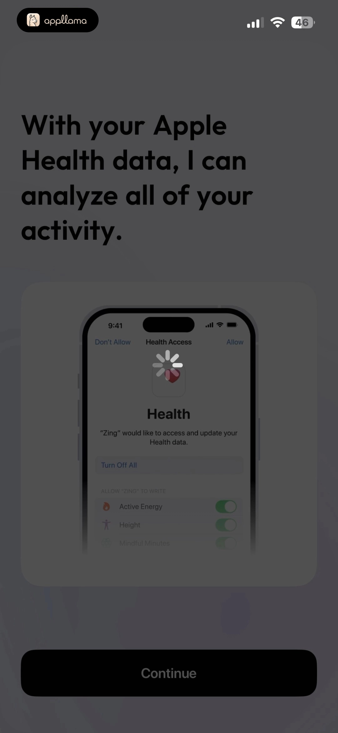Apple Health Connecting