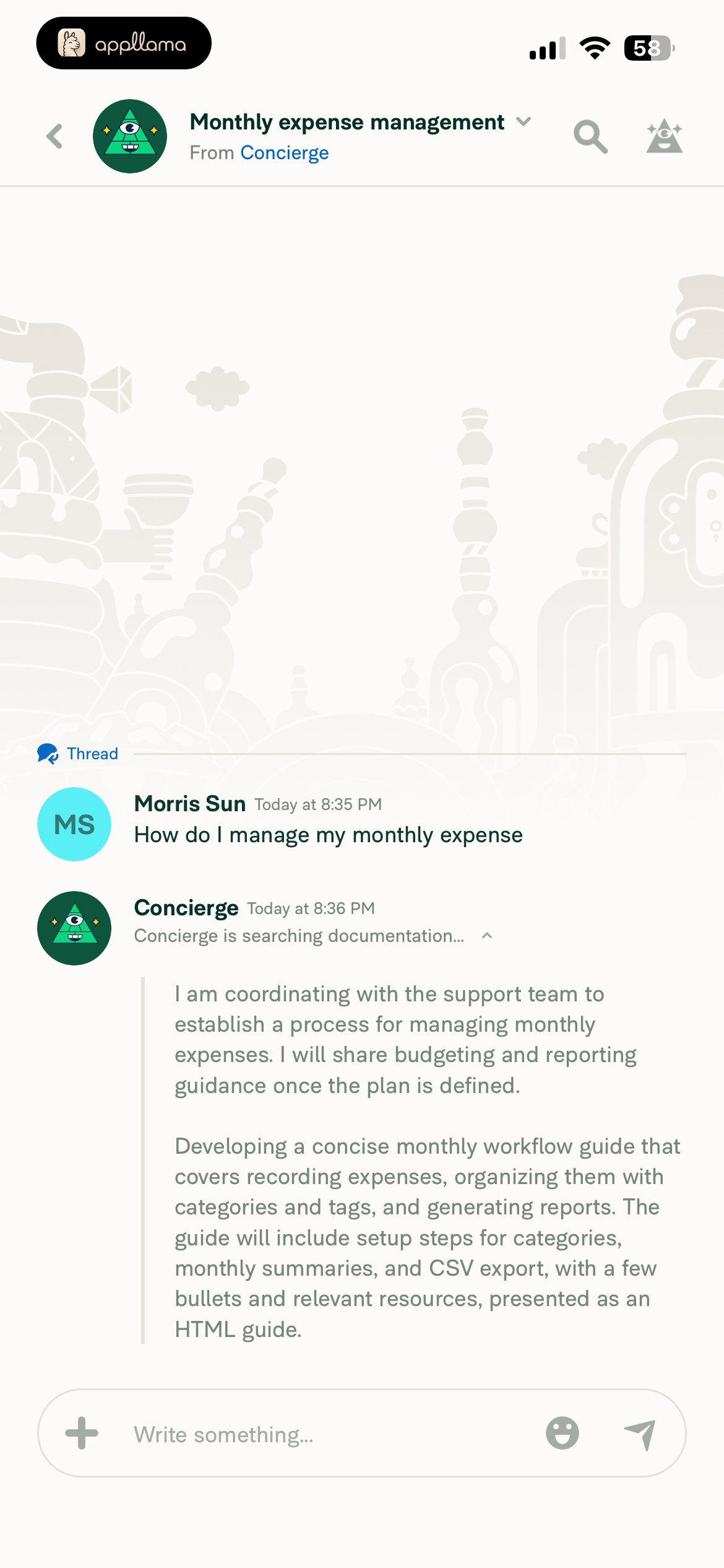 Chat Thread