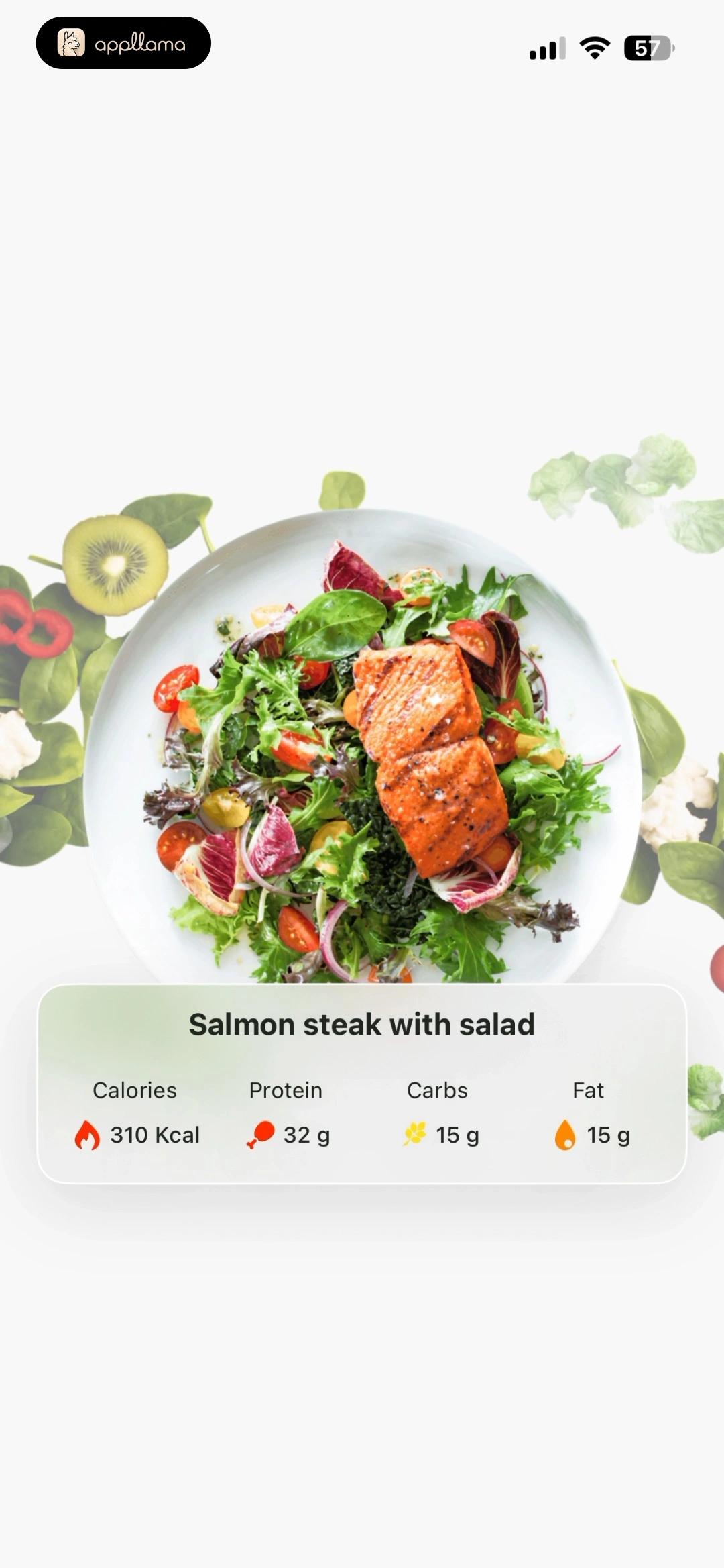Onboarding Meal Preview